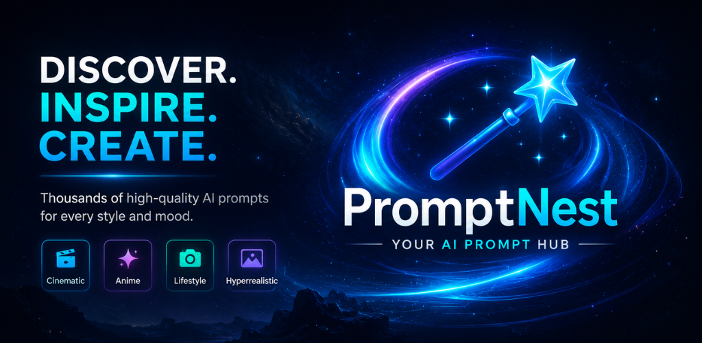 PromptNest – AI Prompt Library